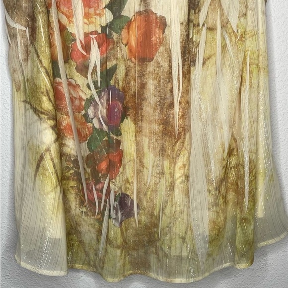 Lane Bryant Sleeveless Floral Top - Picture 2 of 4